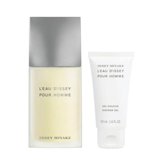Issey Miyake L’Eau d’Issey Pour Homme Gift Set (Eau De Toilette 75ml + Shower Gel 50ml) - Fragrance London