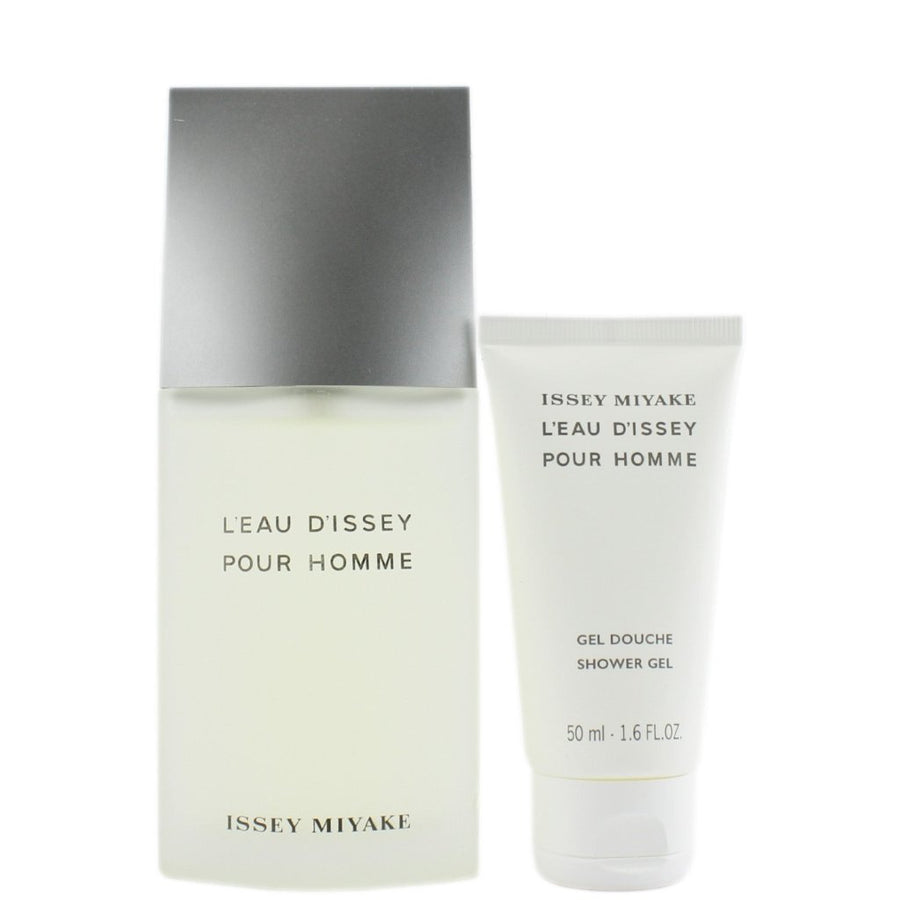Issey Miyake L'Eau d'Issey Pour Homme Gift Set (Eau De Toilette 75ml + Shower Gel 50ml) - Fragrance London
