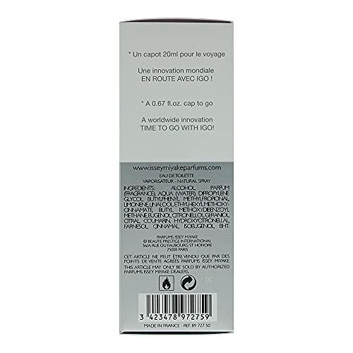 Issey Miyake Pour Homme IGO Eau De Toilette 20ml - Fragrance London