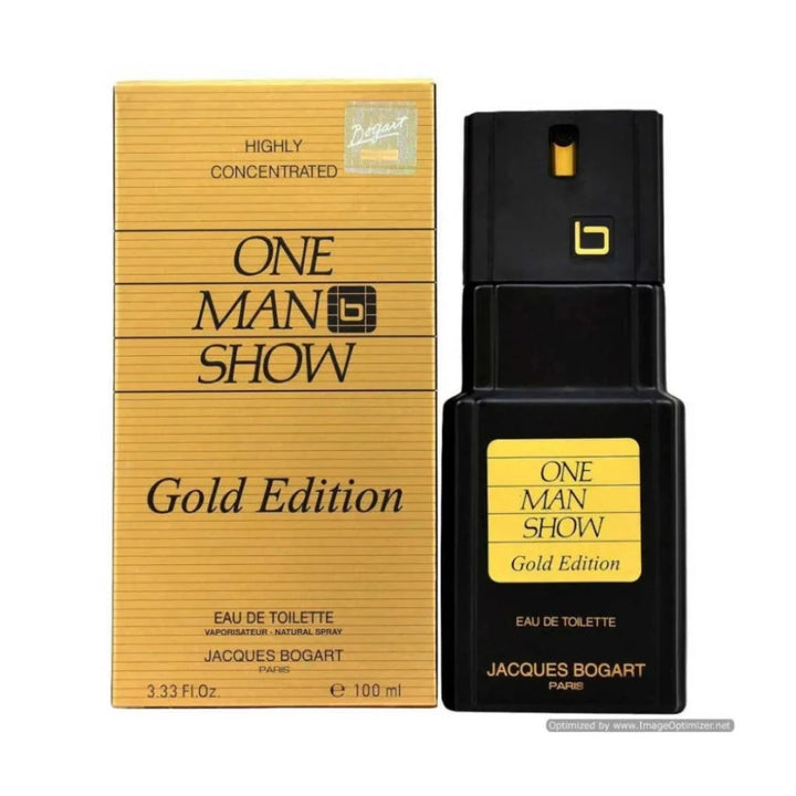 Jacques Bogart One Man Show Gold Edition Eau De Toilette Spray 100ml - Fragrance London