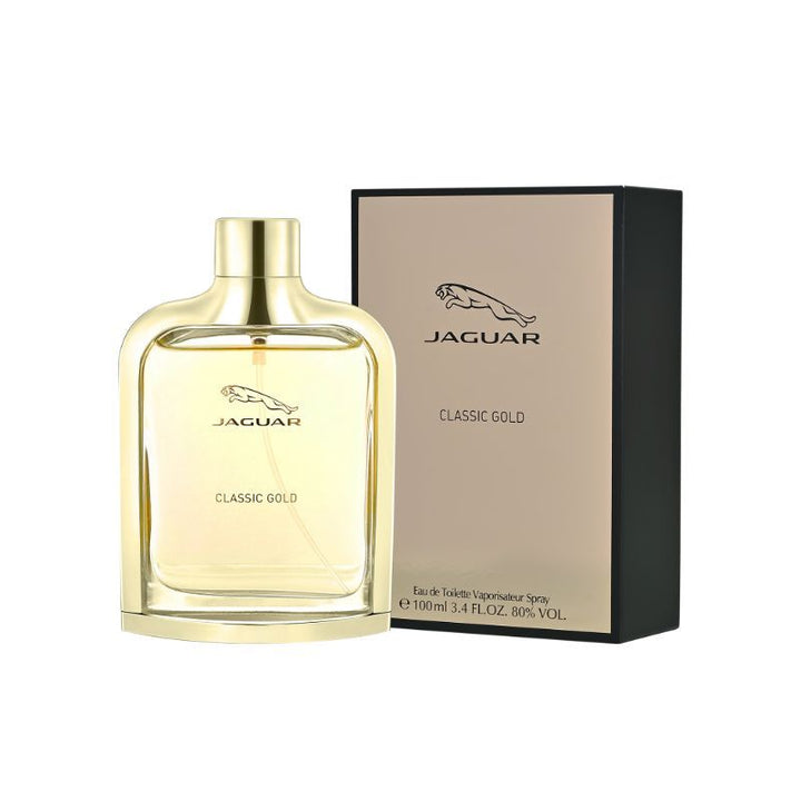 Jaguar Classic Gold Eau De Toilette Spray 100ml - Fragrance London