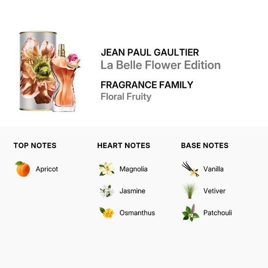 Jean Paul Gaultier La Belle Flower Edition Eau De Parfum Spray 100ml - Fragrance London