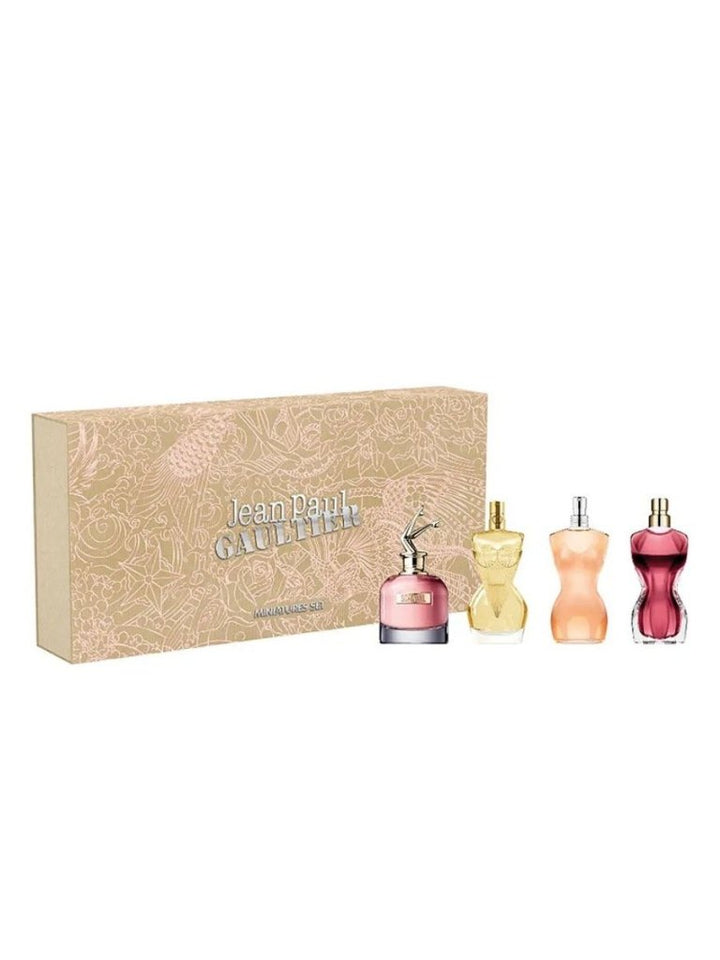 Jean Paul Gaultier Ladies Miniature Gift Set (4 x 6ml) - Fragrance London