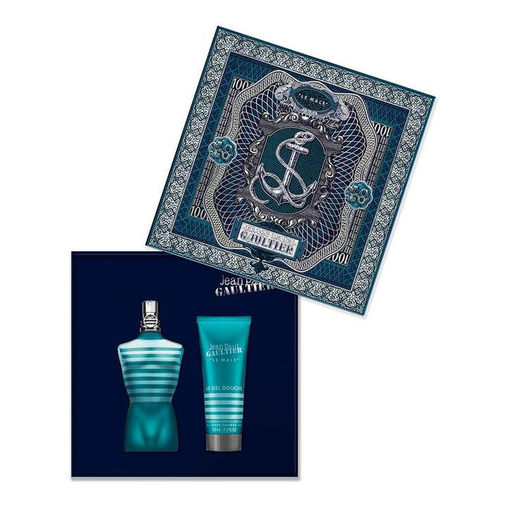Jean Paul Gaultier Le Male Gift Set (Eau De Toilette 75ml + Shower Gel 75ml) - Fragrance London