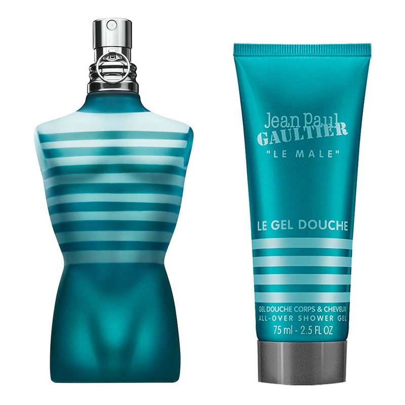 Jean Paul Gaultier Le Male Gift Set (Eau De Toilette 75ml + Shower Gel 75ml) - Fragrance London