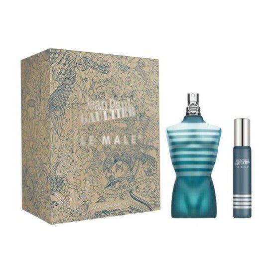 Jean Paul Gaultier Le Male Gift Set (Eau De Toilette Spray 125ml + Eau De Toilette Spray 20ml) - Fragrance London