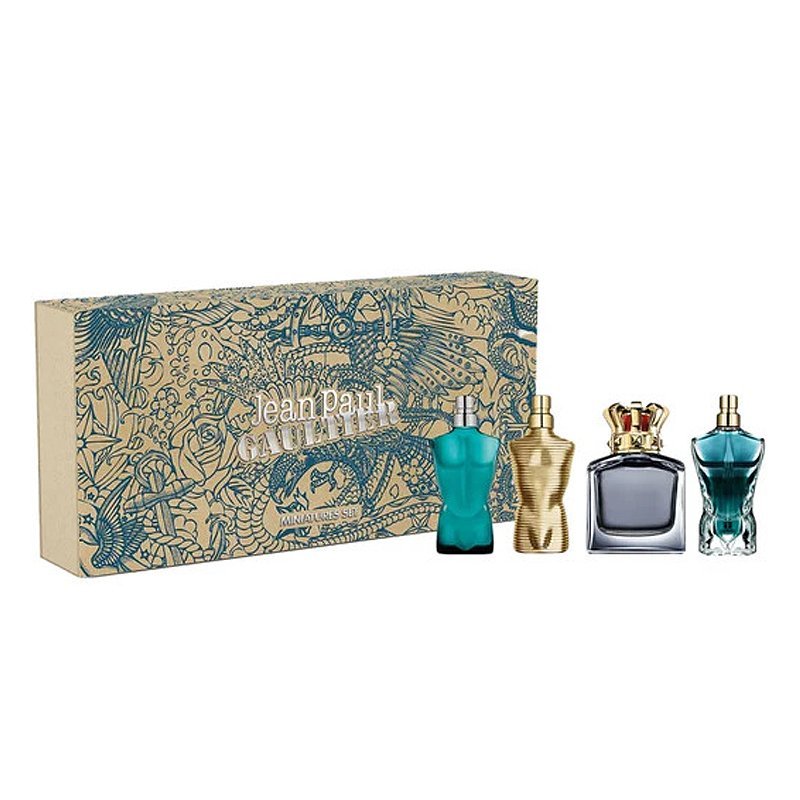 Jean Paul Gaultier Mini Gift Set for Men (4 x 7ml) - Fragrance London