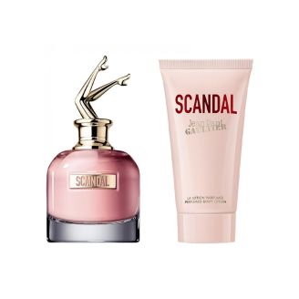 Jean Paul Gaultier Scandal Gift Set (Eau De Parfum Spray 50ml + Body Lotion 75ml) - Fragrance London