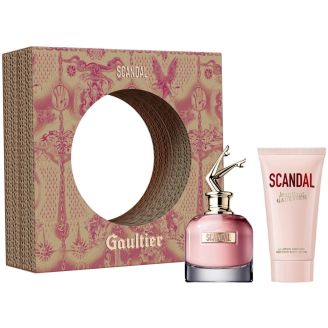 Jean Paul Gaultier Scandal Gift Set (Eau De Parfum Spray 50ml + Body Lotion 75ml) - Fragrance London