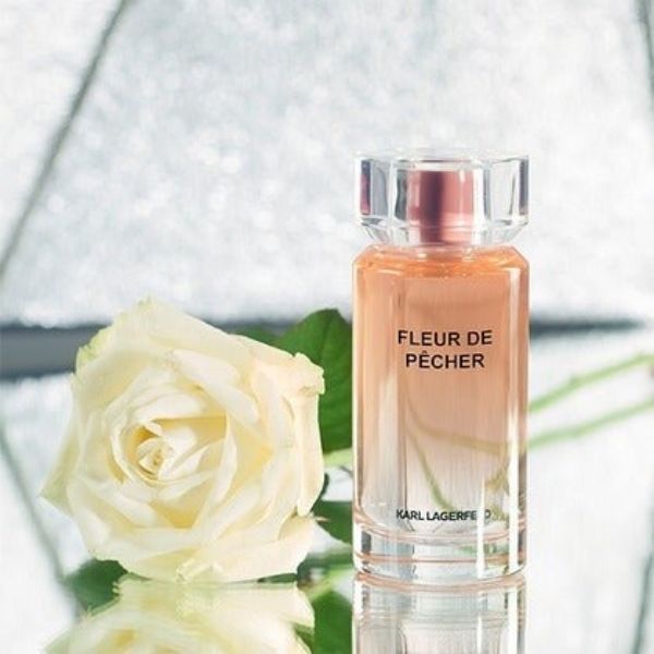 Karl Lagerfeld Fleur De Pecher Eau De Parfum Spray 100ml - Fragrance London