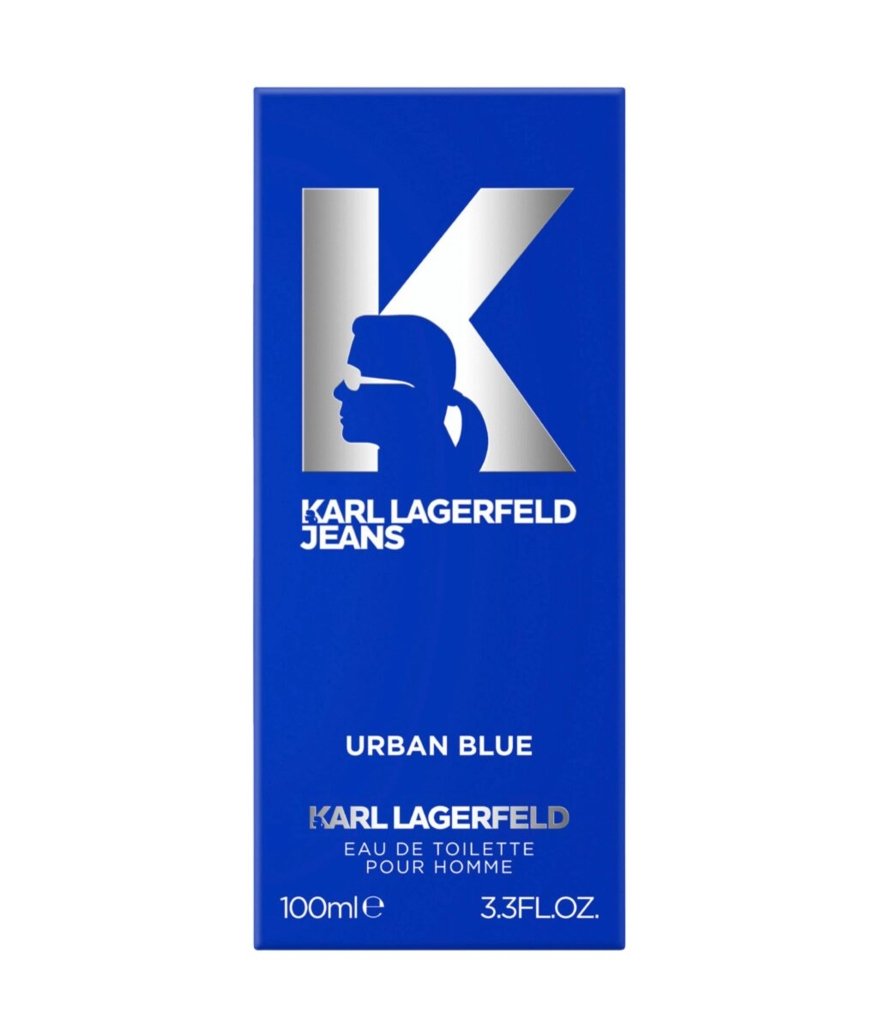 Karl Lagerfeld Jeans Urban Blue Eau De Toilette Spray 100ml - Fragrance London