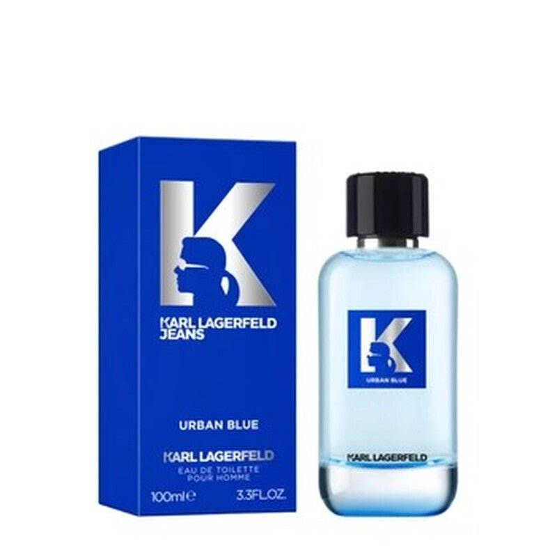 Karl Lagerfeld Jeans Urban Blue Eau De Toilette Spray 100ml - Fragrance London