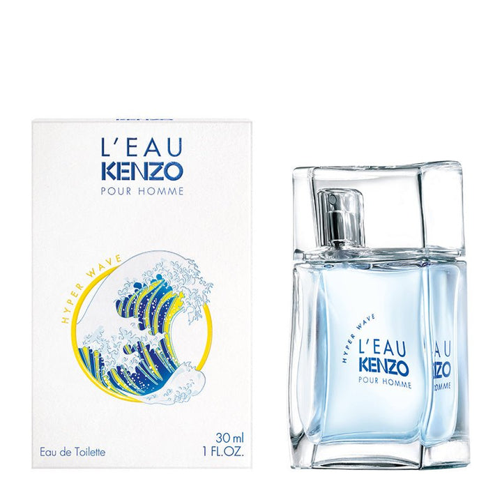 Kenzo L'Eau Hyper Wave Pour Homme Eau De Toilette Spray 30ml - Fragrance London