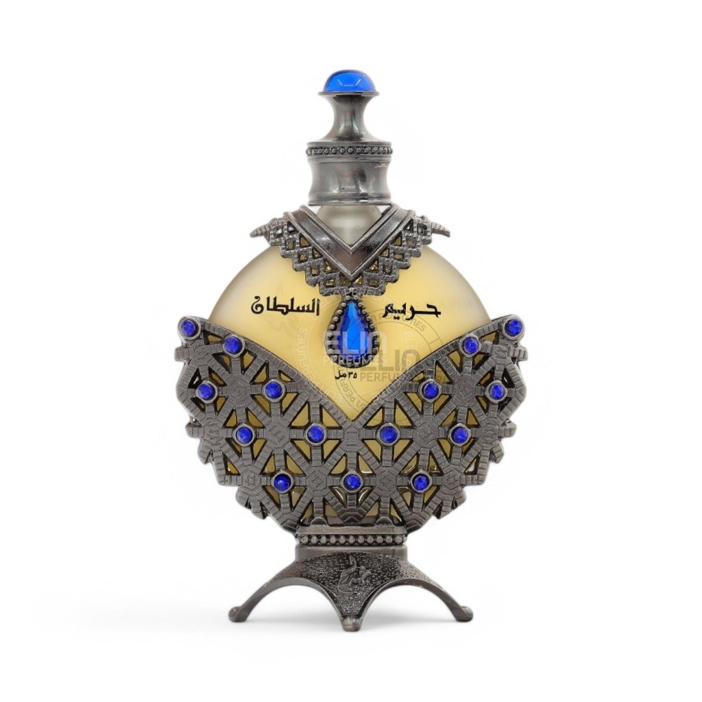 Khadlaj Hareem Al Sultan Antique Blue Silver Concentrated Oil Perfume 35ml - Fragrance London
