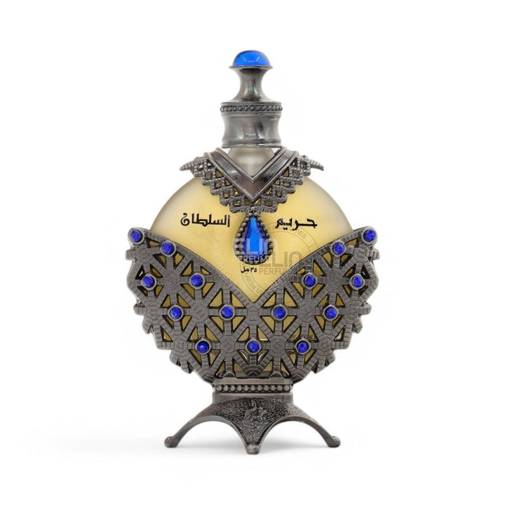Khadlaj Hareem Al Sultan Antique Blue Silver Concentrated Oil Perfume 35ml - Fragrance London