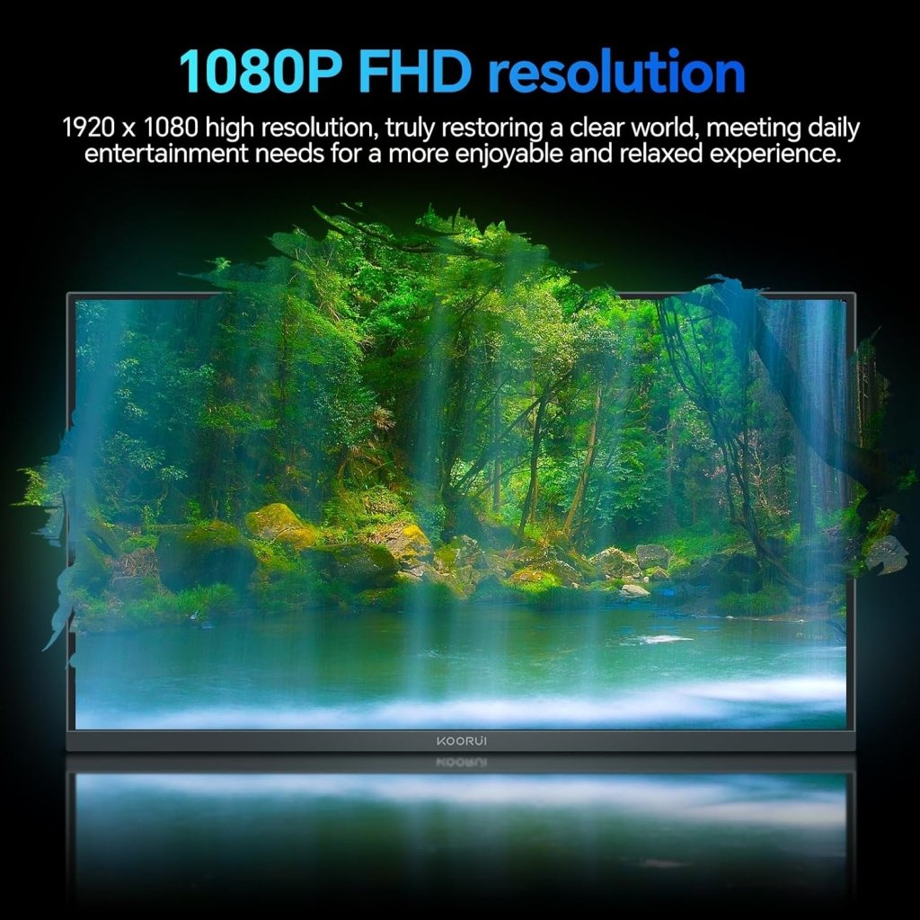 KOORUI 24" Gaming Monitor 100Hz FHD VA HDMI/VGA – E2412F - Fragrance London