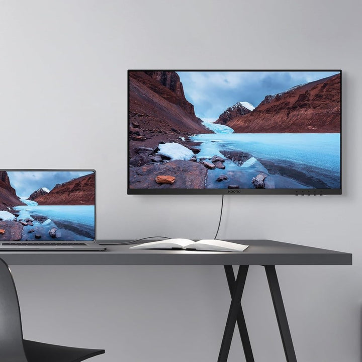 KOORUI 24 Inch FHD Monitor 100Hz with Built - in Speakers HDMI/VGA – P01 - Fragrance London