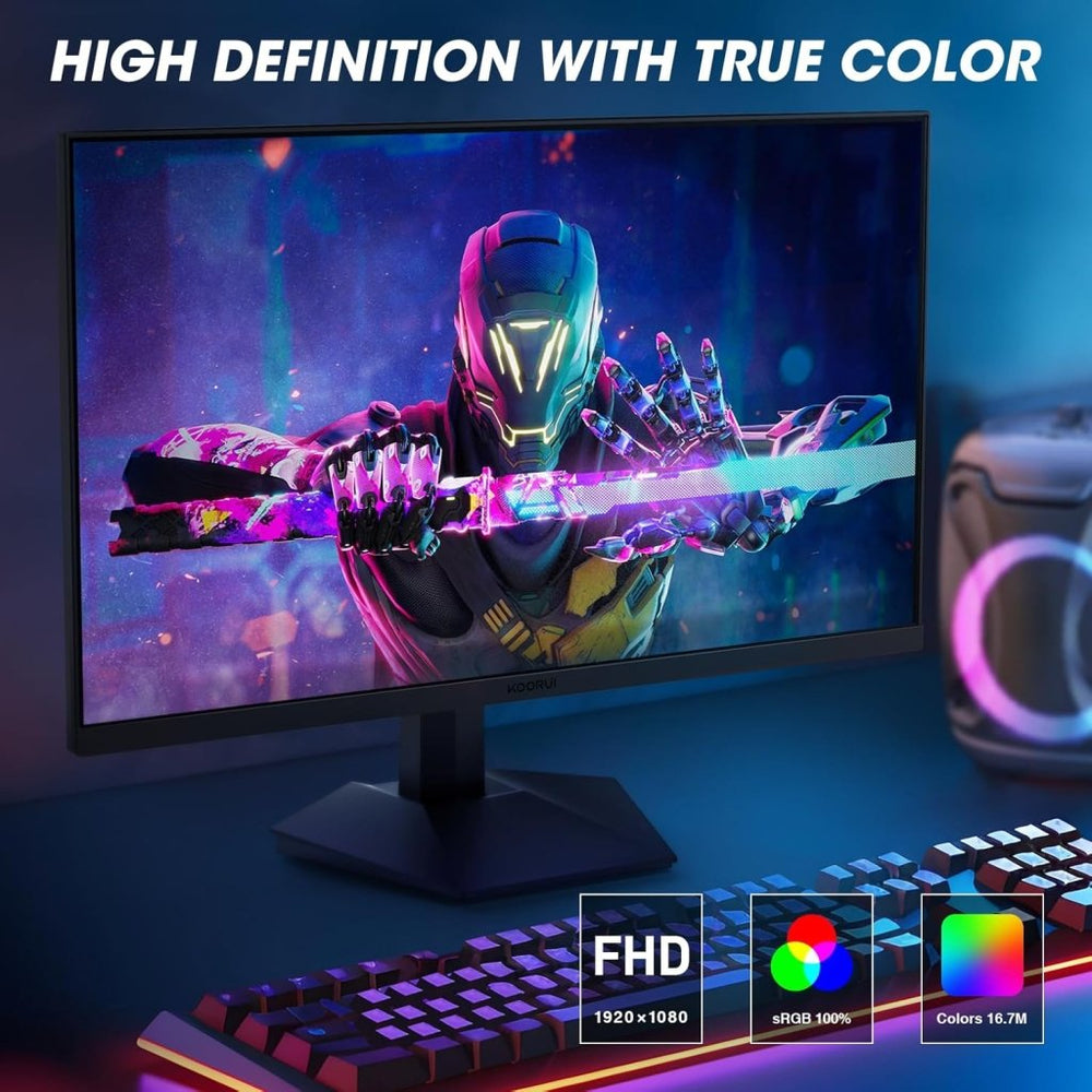 KOORUI 24 Inch Gaming Monitor 165Hz FHD IPS 1ms Adaptive Sync – 24E3 - Fragrance London