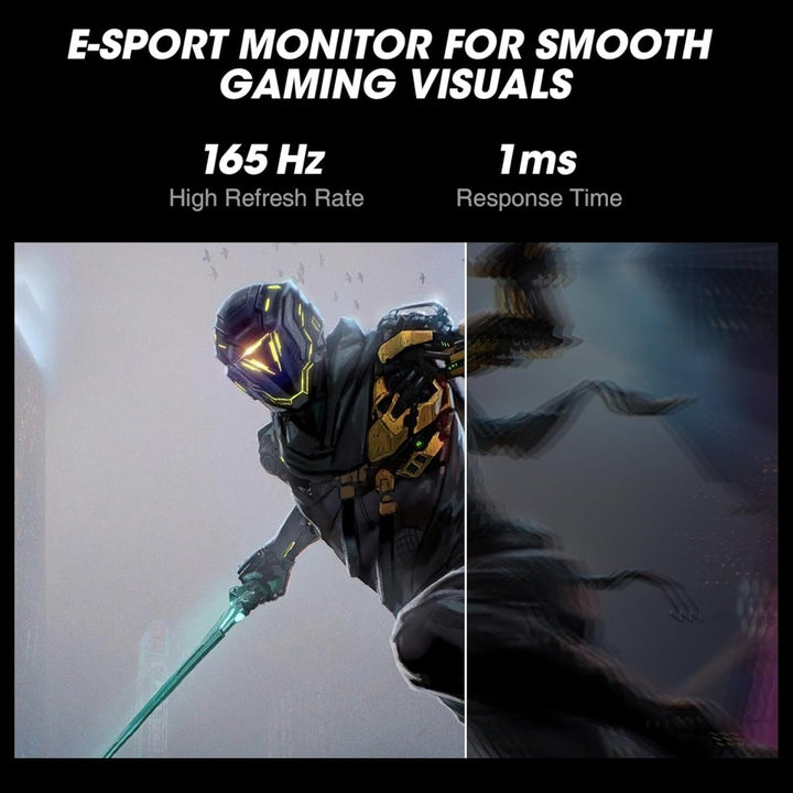 KOORUI 24 Inch Gaming Monitor 165Hz FHD IPS 1ms Adaptive Sync – 24E3 - Fragrance London