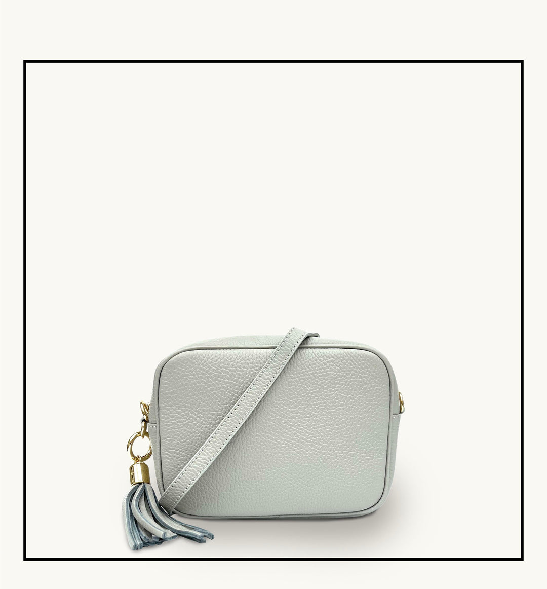 Apatchy London The Tassel Leather Crossbody Bag