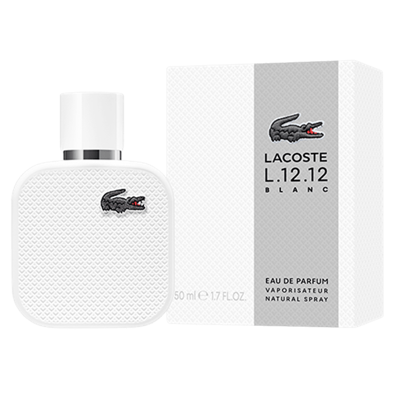 Lacoste L.12.12 Blanc Eau De Parfum Spray 50ml - Fragrance London