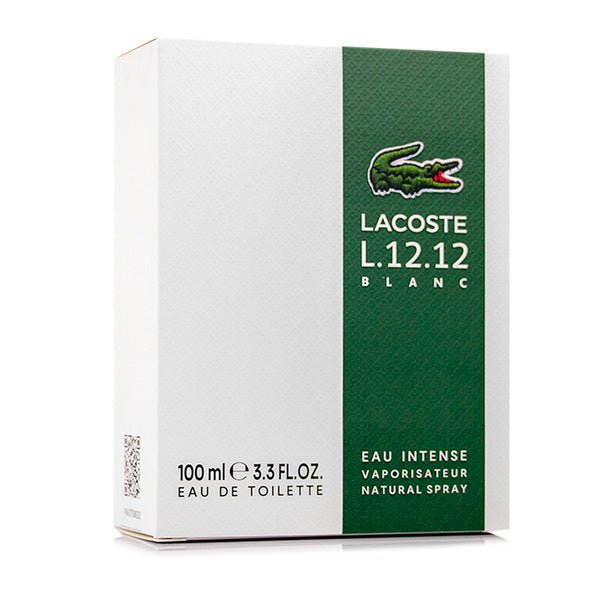 Lacoste L.12.12 Blanc Eau Intense Eau De Toilette Spray 100ml - Fragrance London