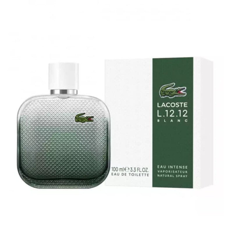 Lacoste L.12.12 Blanc Eau Intense Eau De Toilette Spray 100ml - Fragrance London