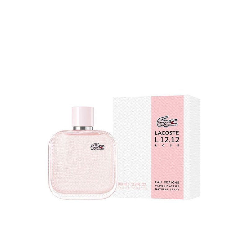 Lacoste L.12.12 Rose Eau Fraiche Eau De Toilette Spray 100ml - Fragrance London