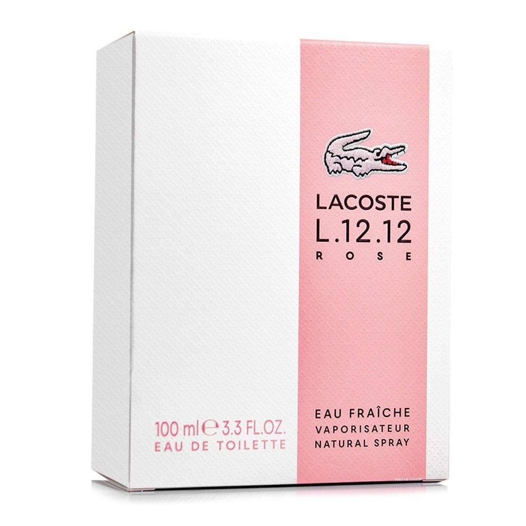 Lacoste L.12.12 Rose Eau Fraîche Eau De Toilette Spray 100ml - Fragrance London
