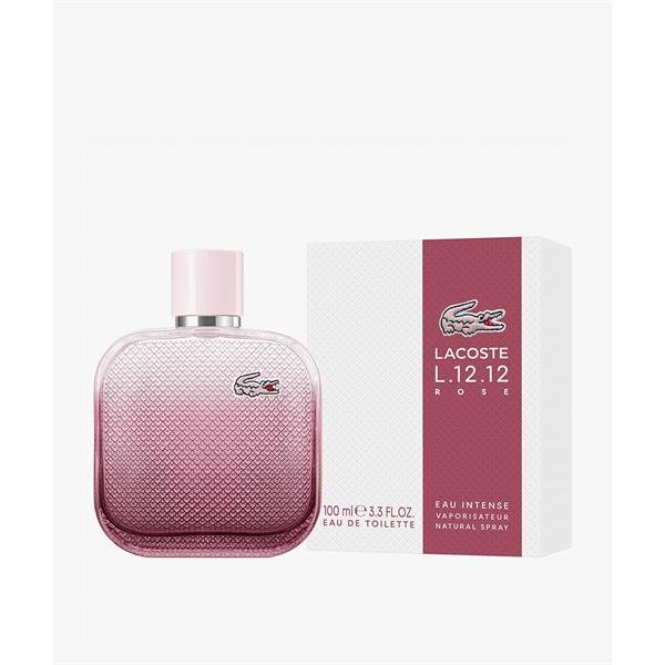 Lacoste L.12.12 Rose Eau Intense Eau De Toilette Spray 100ml - Fragrance London