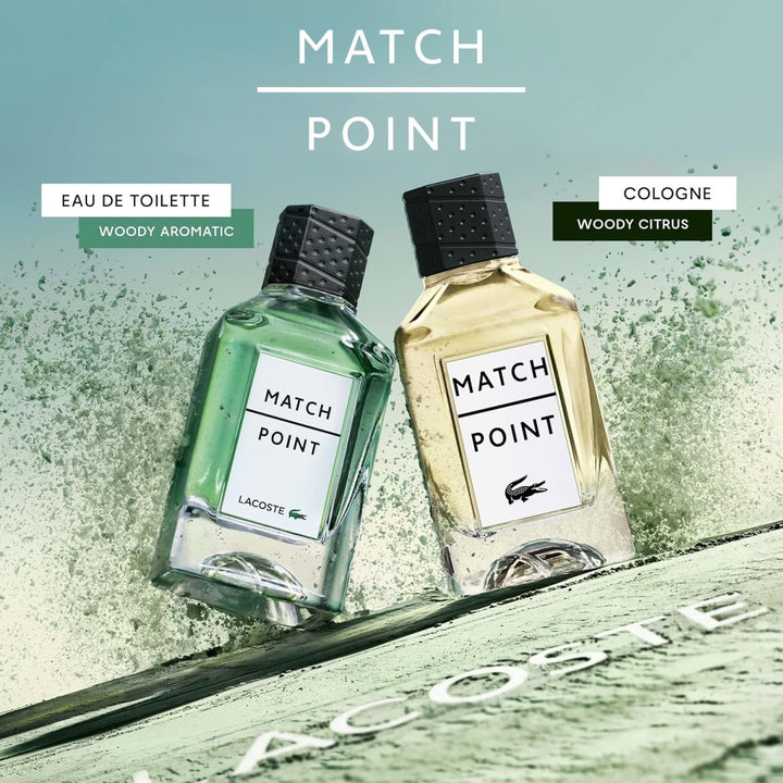 Lacoste Match Point Cologne Eau De Toilette Spray 100ml - Fragrance London