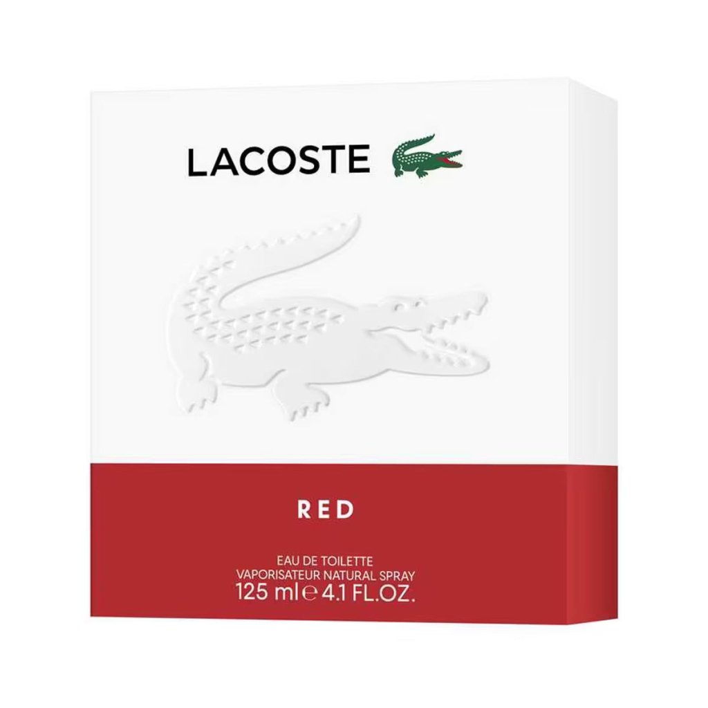 Lacoste Red Eau De Toilette Spray 125ml - Fragrance London