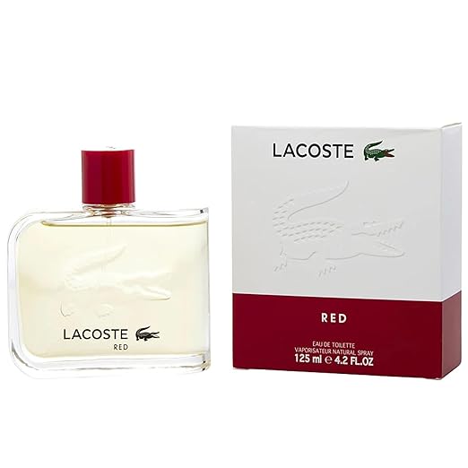 Lacoste Red Eau de Toilette Spray 125ml - Fragrance London