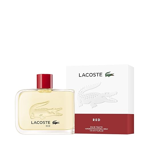 Lacoste Red Eau de Toilette Spray 125ml - Fragrance London
