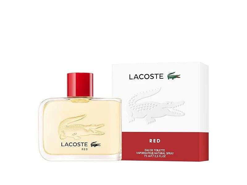 Lacoste Red Eau De Toilette Spray 75ml - Fragrance London