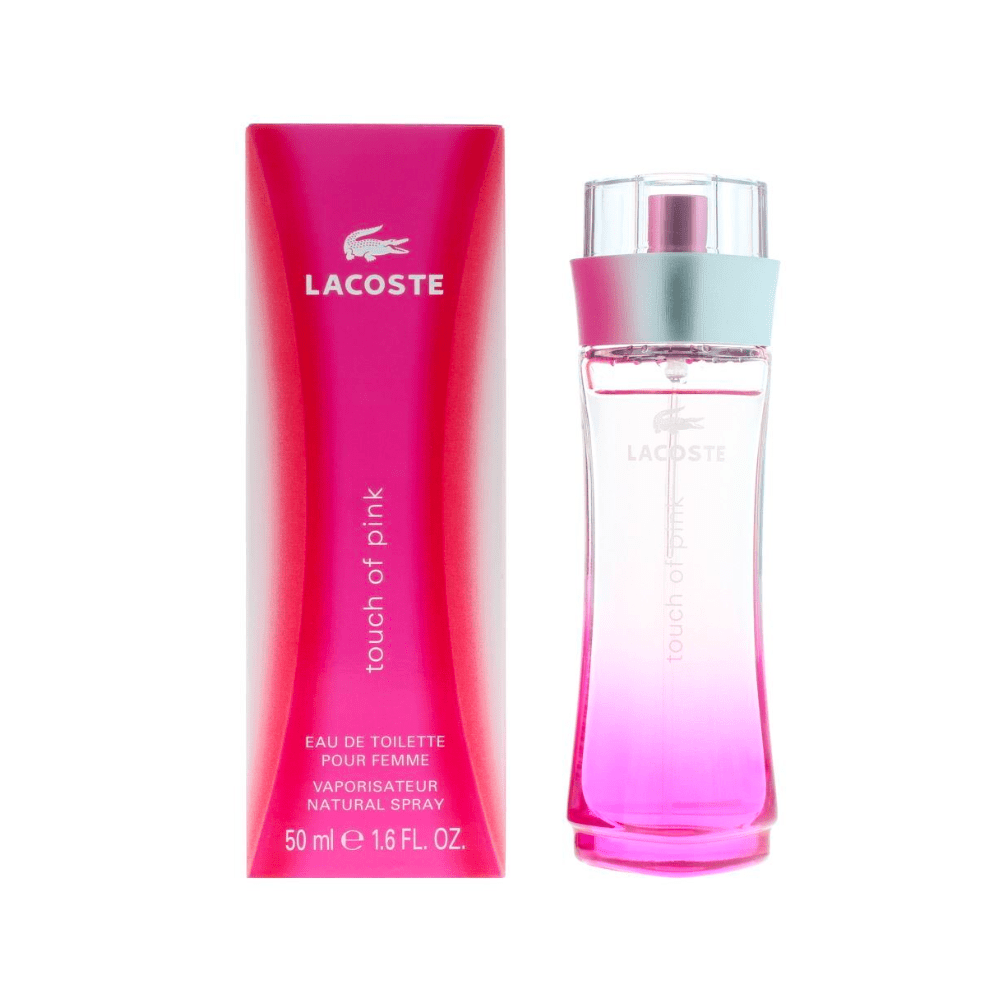 Lacoste Touch Of Pink Eau de Toilette Spray 50ml - Fragrance London