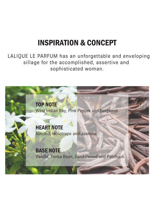 Lalique Le Parfum Eau De Parfum Spray 100ml - Fragrance London