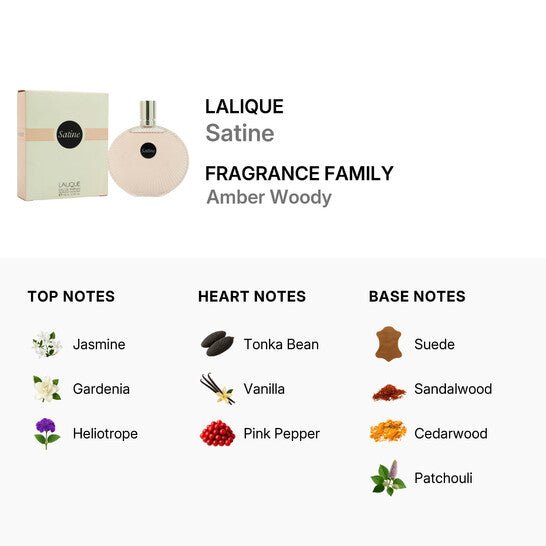 Lalique Satine Eau De Parfum Spray 100ml - Fragrance London