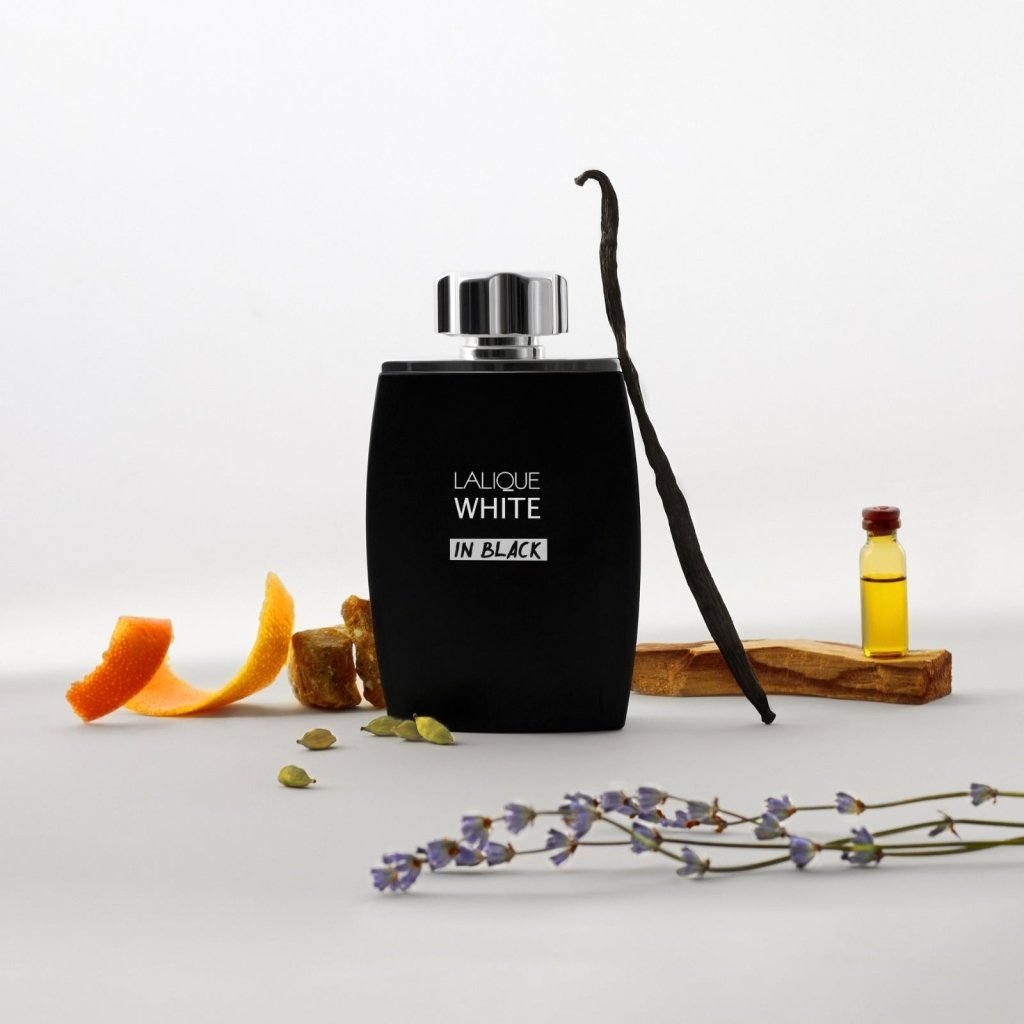 Lalique White In Black For Men Eau De Parfum Spray 125ml - Fragrance London