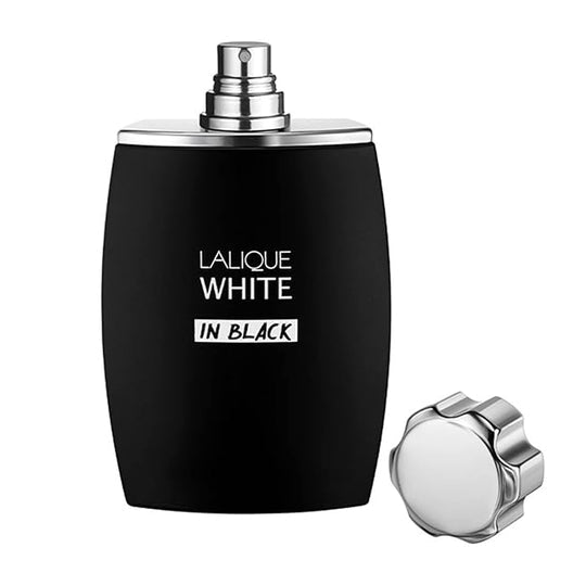 Lalique White In Black For Men Eau De Parfum Spray 125ml - Fragrance London