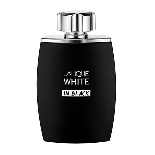 Lalique White In Black For Men Eau De Parfum Spray 125ml - Fragrance London
