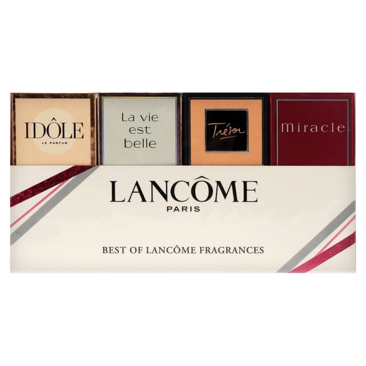Lancome Idole Eau de Parfum Spray 5ml + La Vie Est Belle Eau de Parfum Spray 4ml + Tresor Eau de Parfum Spray 7.5ml + Miracle Eau de Parfum Spray 5ml - Fragrance London