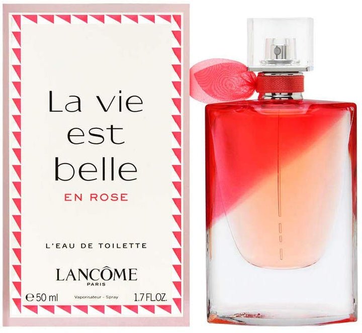 Lancome La Vie Est Belle En Rose Eau De Toilette Spray 50ml - Fragrance London