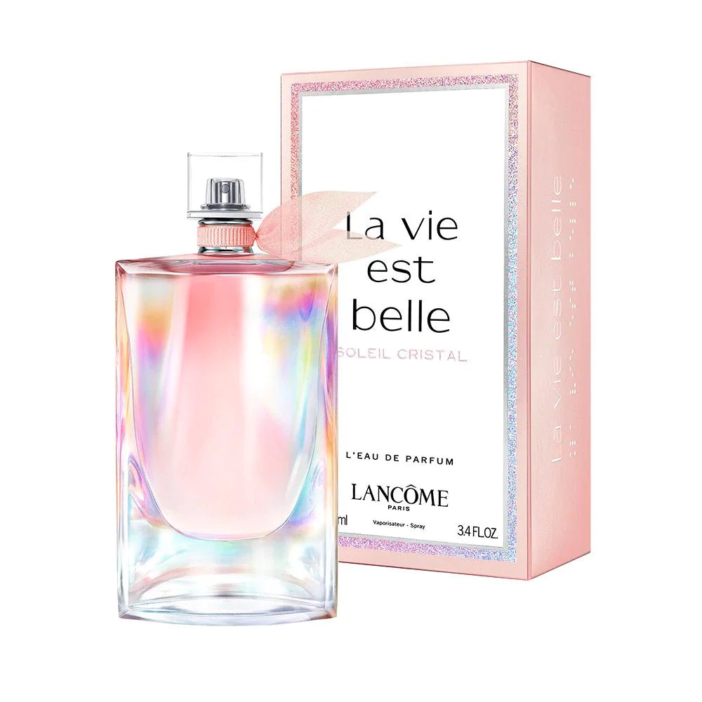 Lancome La Vie Est Belle Soleil Cristal Eau De Parfum Spray 100ml - Fragrance London
