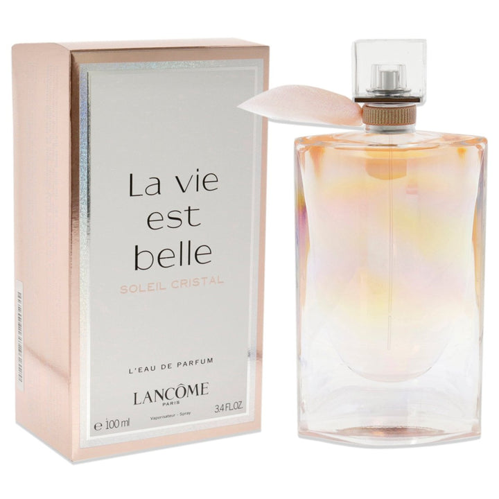 Lancome La Vie Est Belle Soleil Cristal Eau De Parfum Spray 100ml - Fragrance London