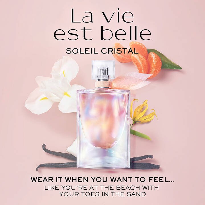 Lancome La Vie Est Belle Soleil Cristal Eau De Parfum Spray 50ml - Fragrance London