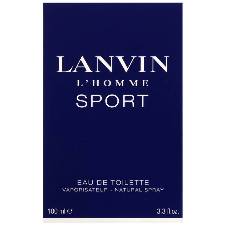 Lanvin L'homme Sport Eau de Toilette Spray 100ml - Fragrance London