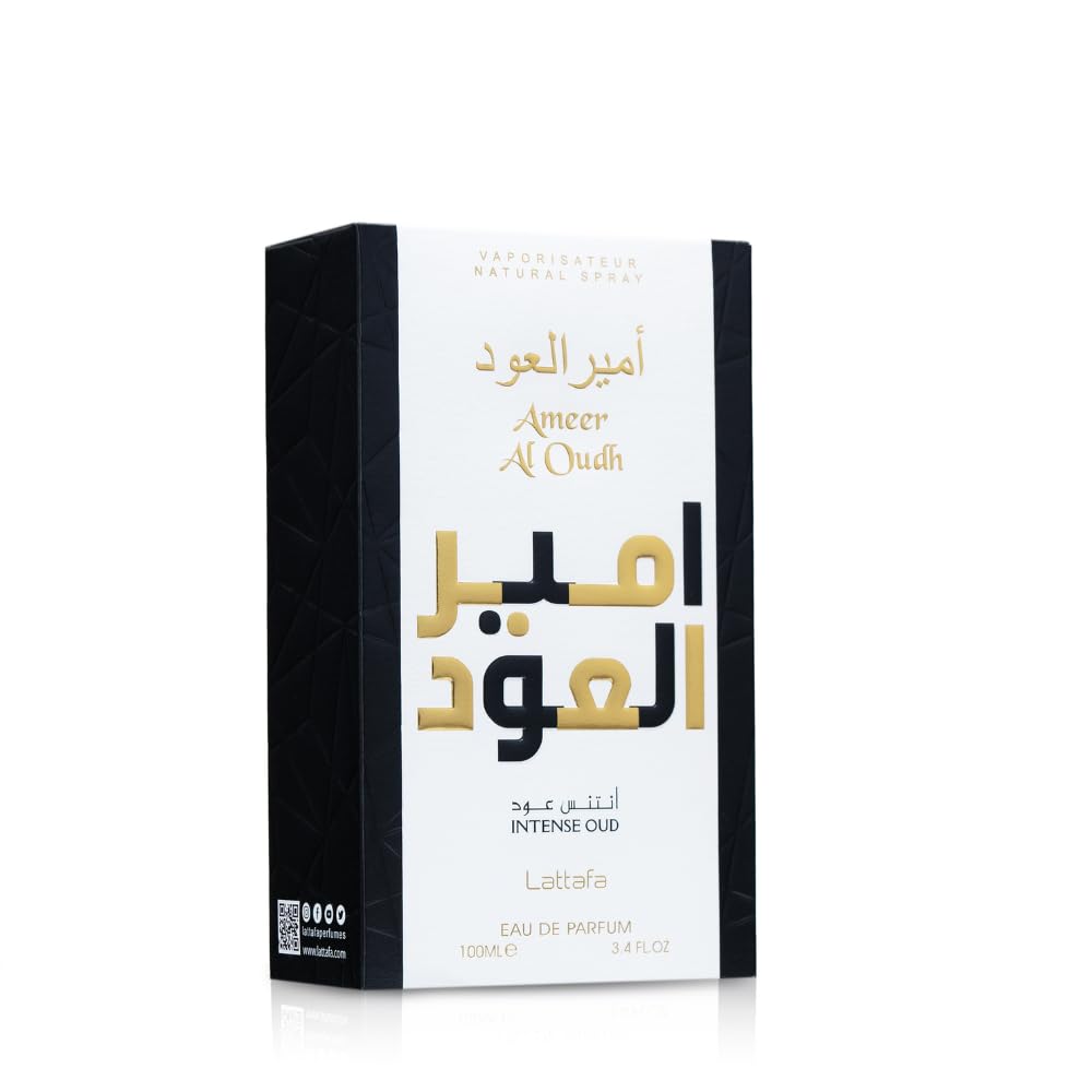 Lattafa Ameer Al Oudh Intense Oud Eau De Parfum Spray 100ml - Fragrance London
