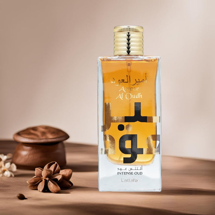 Lattafa Ameer Al Oudh Intense Oud Eau De Parfum Spray 100ml - Fragrance London