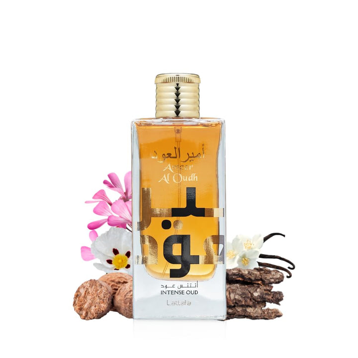 Lattafa Ameer Al Oudh Intense Oud Eau De Parfum Spray 100ml - Fragrance London